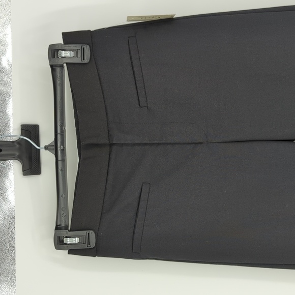 Zara High Rise Bootleg Twill Pant Black S Business casual classic office work - Picture 3 of 5